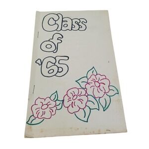 Vintage Union Joint High School Class of 1965 Reunion Program Clarion, PA (1975)